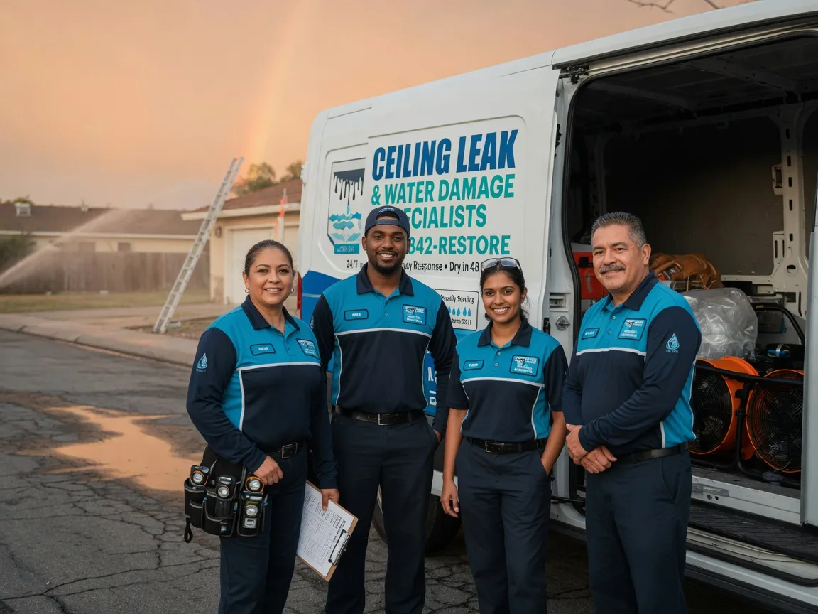 Ceiling Leak Cleanup company in North Lewisburg, OH